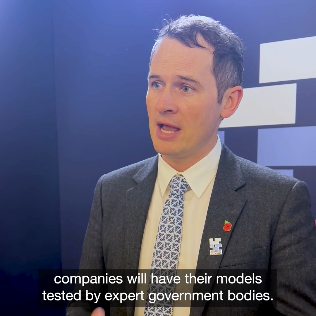 The #AISafetySummit saw the launch of the UK’s AI Safety Institute that will: 🤓 bring world-leading AI experts together 🧠 advance global knowledge in AI safety 🌍 enable global responses to AI risks Hear what Chair, Ian Hogarth Ian Hogarth, thought about the historic Summit 👇