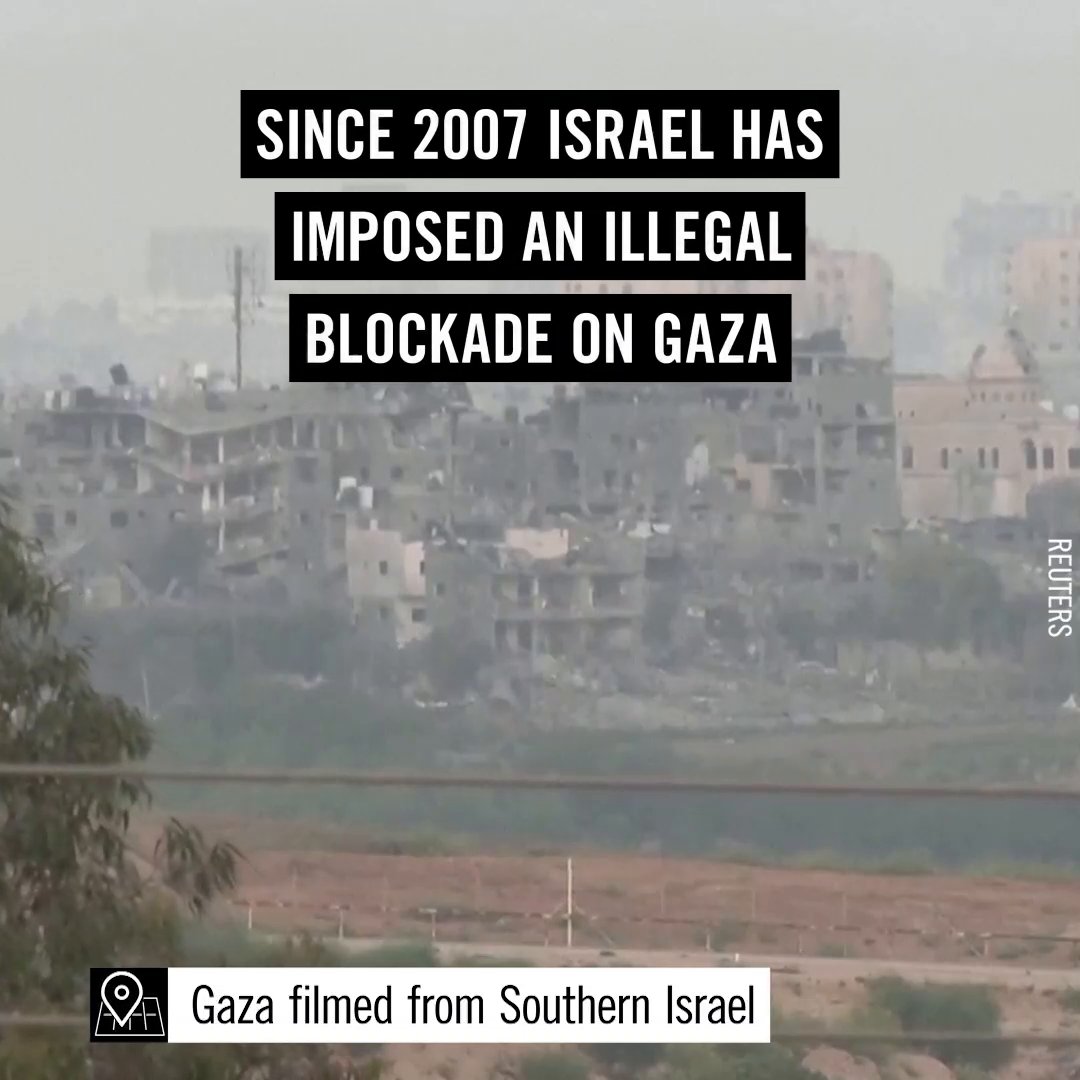 This is what you need to know about the blockade on Gaza 👇