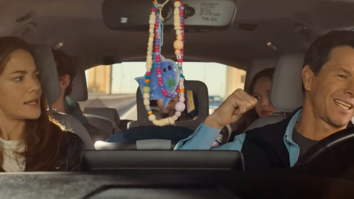 Mark Wahlberg plays a quiet suburban dad who takes his family on a road trip to Las Vegas to protect them after his cover as a former elite government assassin is blown in Apple TV +'s 'The Family Plan'