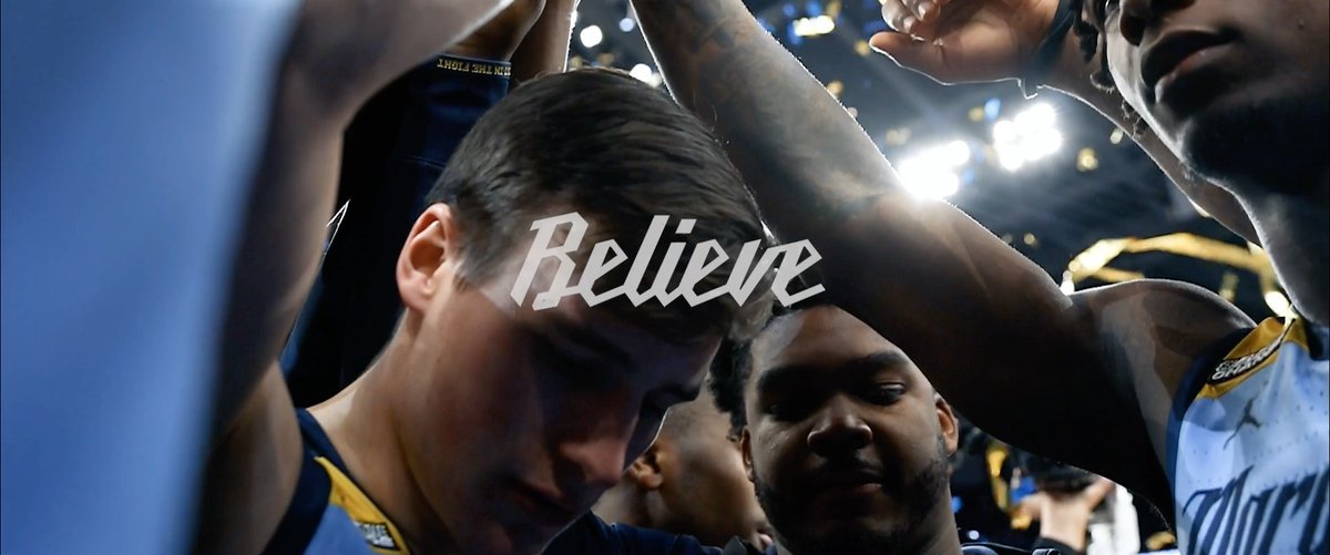 Believe. Narrated by Michael Lovell #MUBB | #WeAreMarquette