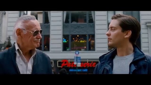 Sage Stan to start your week off right. ✨ Please enjoy this cameo clip from Spider-Man 3 and share with someone who has made a difference in your life! #StanLee #makeadifference #motivationmonday