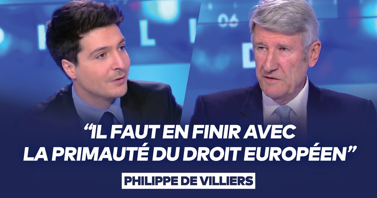 #PJLImmigration : Si on veut reprendre la main sur notre politique migratoire, il faut faire passer la loi française au-dessus de la loi européenne. Aujourd'hui, un simple règlement de l'Union européenne est juridiquement supérieur à la Constitution française... Quand je dénonçais cette perte de souveraineté, en 1995, on me traitait de "populiste" ! Presque 30 ans plus tard, qui avait raison ? 🔴Voir l'émission complète : #FaceAPhilippeDeVilliers #FADV #CNews #Sénat #DirectSénat #Immigration