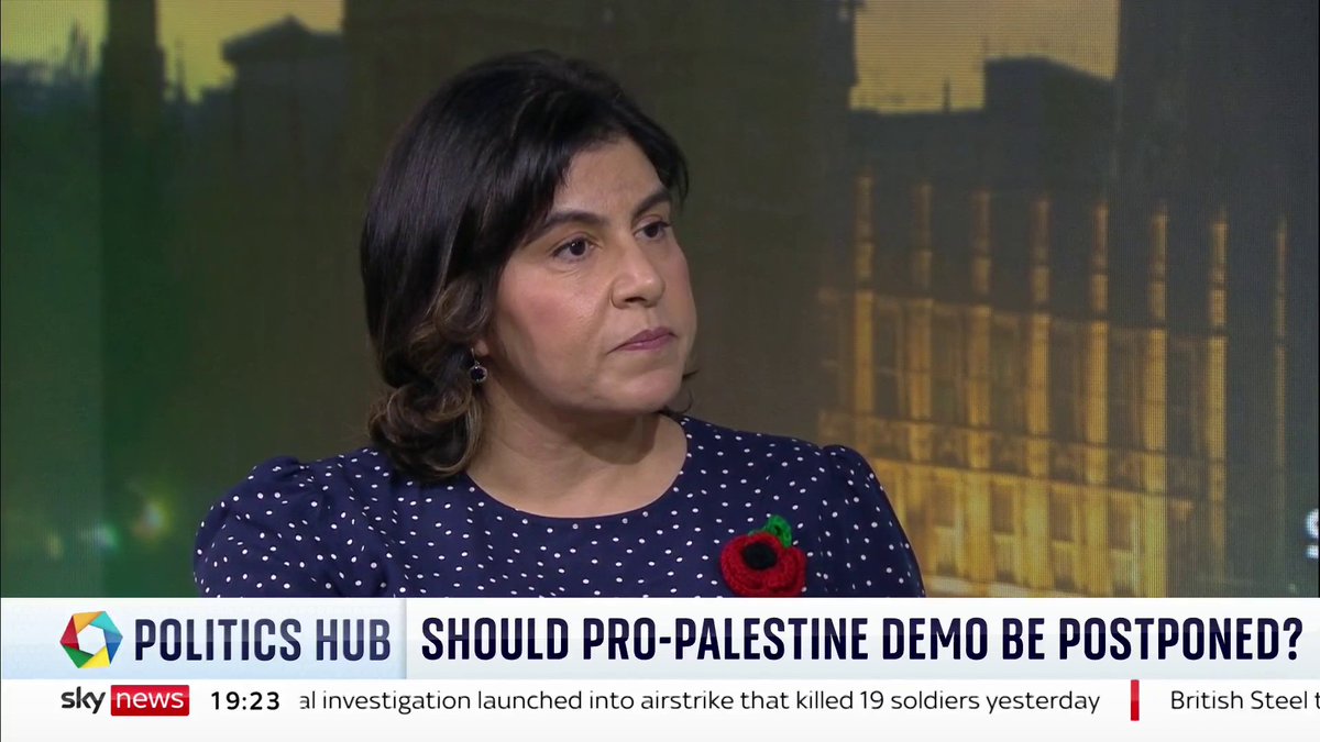 🔥 Conservative peer Sayeeda Warsi says Home Secretary Suella Braverman is “dangerous and divisive” and some of her colleagues in government “project as patriots but are indeed arsonists”