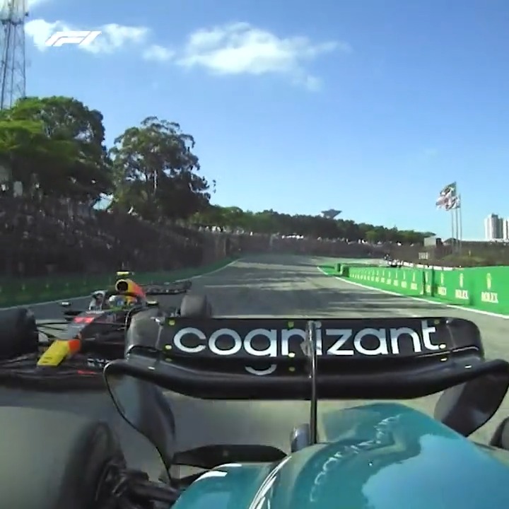 Watching on repeat 🔁 Jump onboard with Fernando for THAT incredible last lap 😮💨 #F1 #BrazilGP