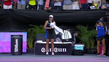 Victory is yours, Iga 🏆 Iga Świątek defeats Pegula, 6-1, 6-0 to claim the 2023 GNP Seguros WTA Finals 2025 Live Stream title in Cancun! #WTAFinals #GNPSegurosWTAFinalsCancun