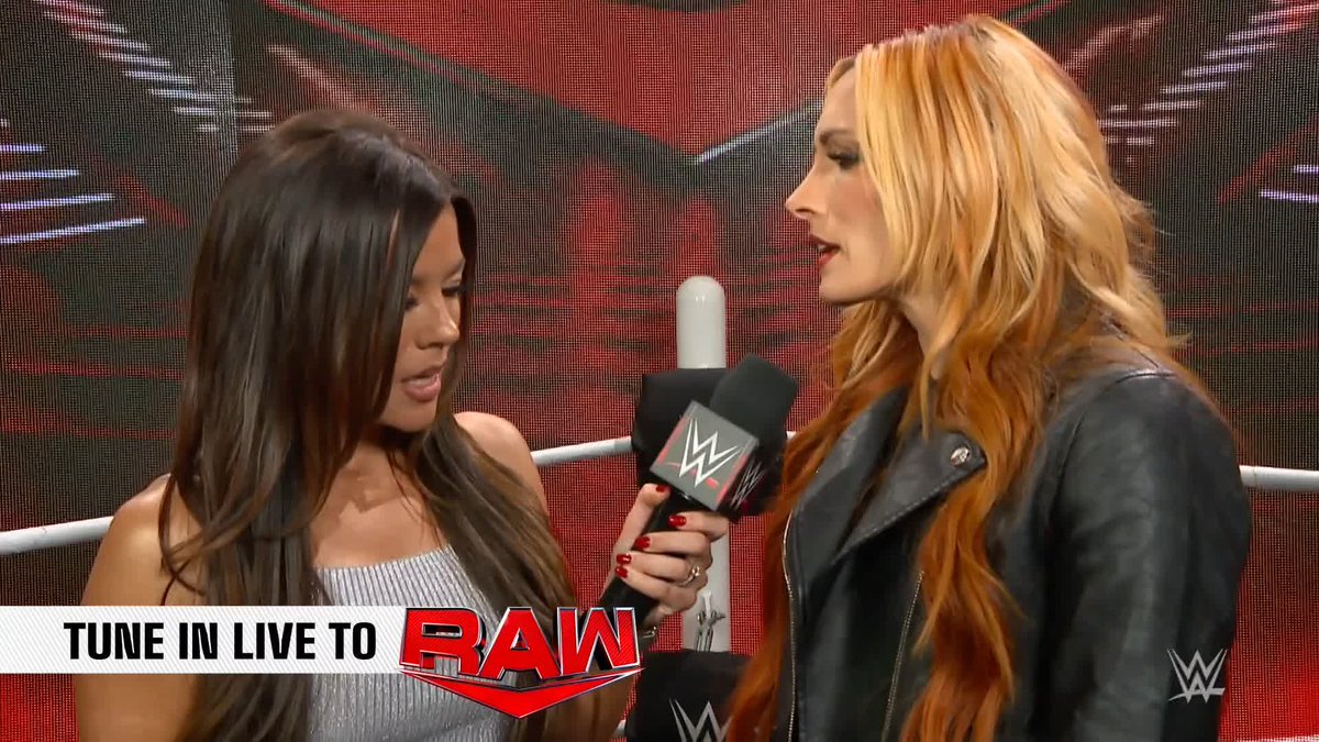"After that happened, I went on to win the main event of WrestleMania, and YOU went on to get FIRED!" #WWERaw