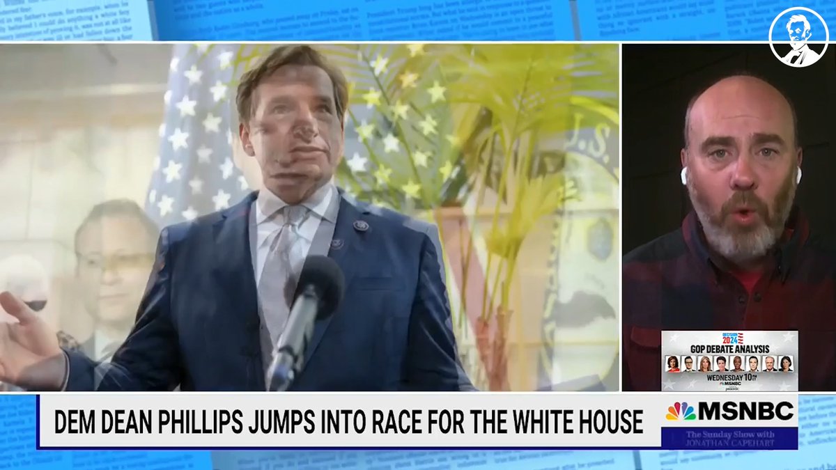 Dean Phillips is an arrogant and ignorant person who is on an ill-advised, ill-conceived ego trip. Reed Galen on MSNBC does not mince his words: Phillips will not be the nominee or president. Anyone who cares about the future of our democracy can see how harmful his candidacy is