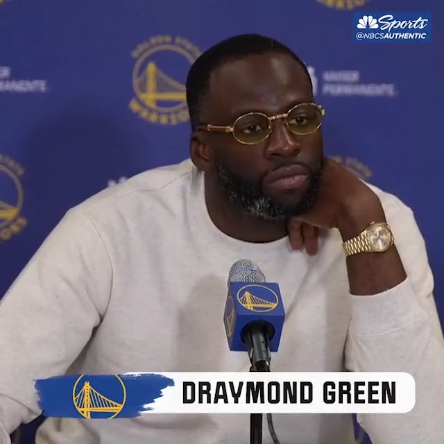 "THE greatest point guard of all time." 👀 Draymond clarifies that Steph is the greatest PG of all time (via Warriors on NBCS)