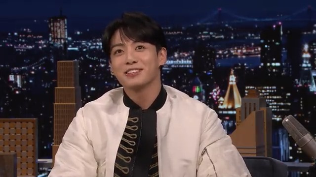 .BTS_official’s #JungKook is still afraid of microwaves 🤣 #JungKookOnFallon #FallonTonight