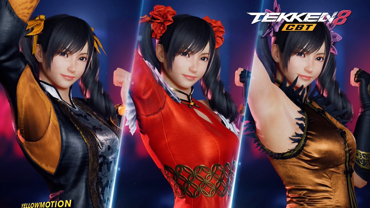「 LING XIAOYU / DANCING PHOENIX 」 🔸COUNTRY: CHINA 🇨🇳 🔸STYLE: Baguazhang, Piguazhang-Based Chinese Martial Arts All Outfits Close-Up Highlights #TEKKEN8 #TEKKEN8CBT #鉄拳8