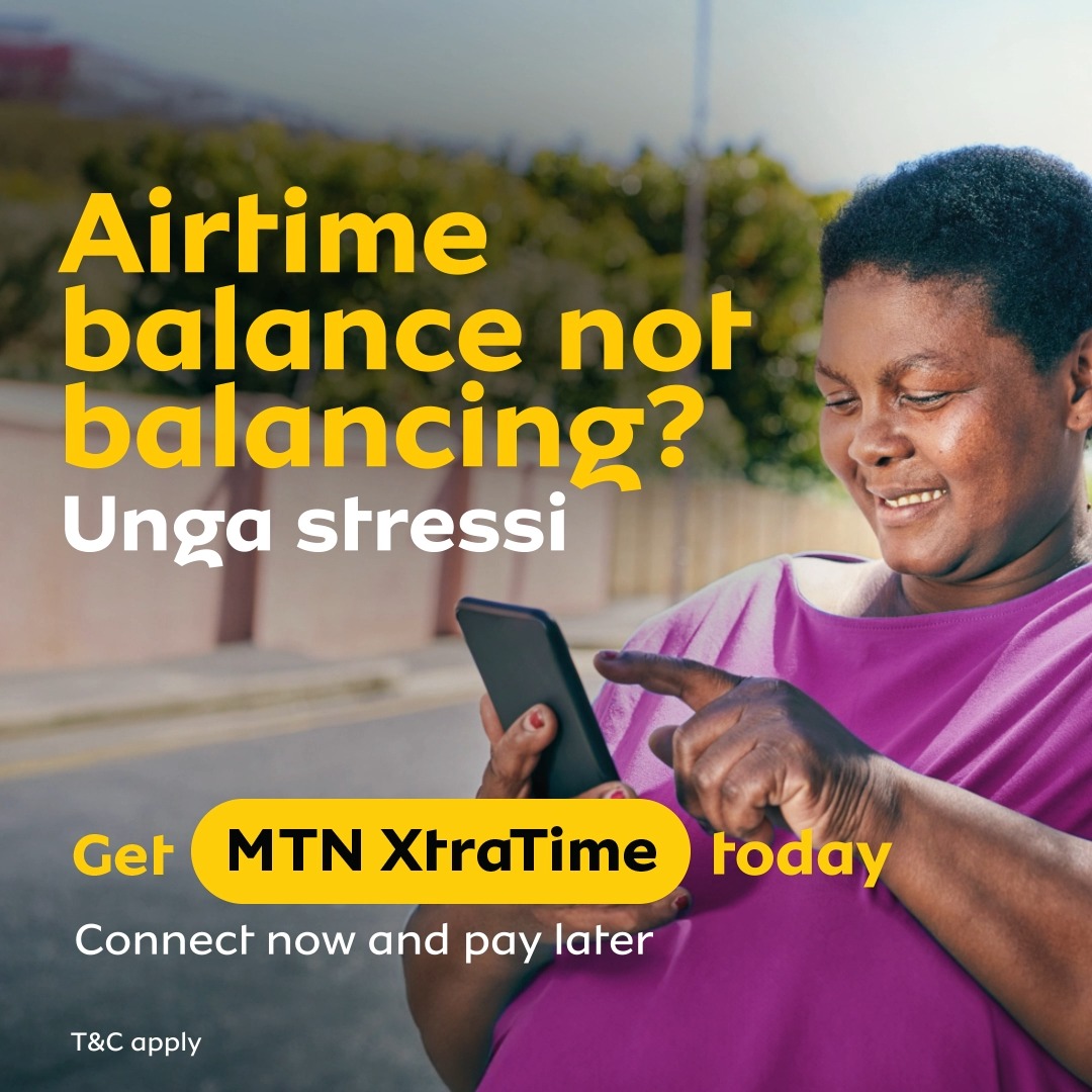 Need to make that call but you don’t have data or airtime? 🤔 Unga stressi! 🙌 With MTN XtraTime, you can grab airtime upfront and settle the bill later: Dial *136*2#, select XtraTime or get it on the MTN App.