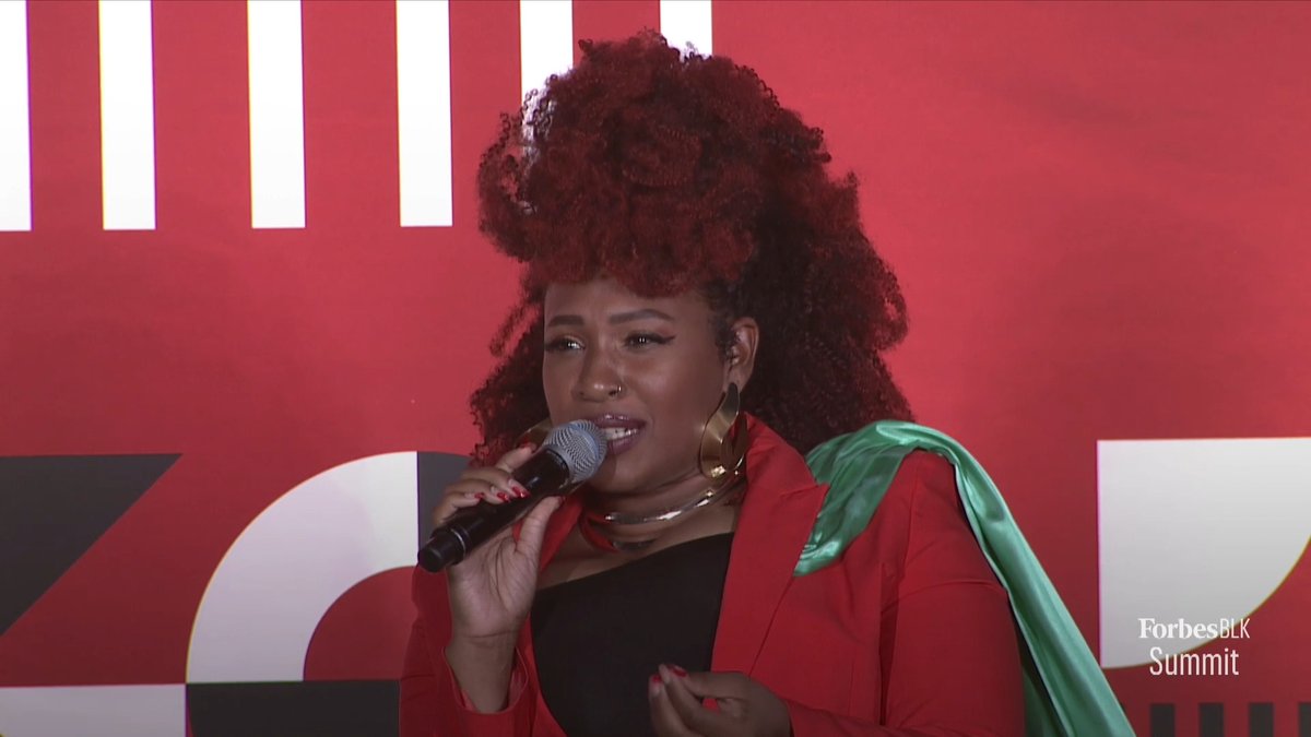 "We should know what the full spectrum of the Black experience looks like." Mumu Fresh, singer, songwriter and MC, spoke with Seth Cohen about paving the way for creators at the #ForbesBLKSummit.