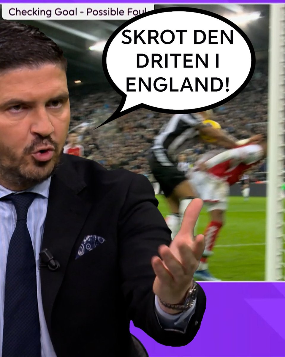 🗣️ – Så skrot driten i England. For det gjør at folk mister lidenskapen for det de elsker mest av alt. Bojan Djordjic med en helt tydelig beskjed. ❌
