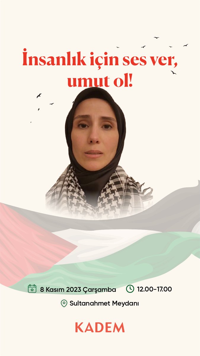 “Bu acının durması için yüreği yanan herkesi yarın Sultanahmet Meydanı’ndaki oturma eylemimize bekliyoruz.” 🗓️ 8 Kasım Çarşamba 🕛 12.00-17.00