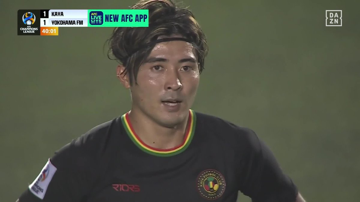 ／ 🇵🇭カヤの堀越大蔵が 見事な同点弾‼ ＼ 🇵🇭カヤFC4シーズン目の堀越大蔵が 横浜FM相手に見事な同点ゴール👏👏 🏆 AFCチャンピオンズリーグ2023/24 🆚カヤ×横浜FM 📺 #DAZN ライブ配信中