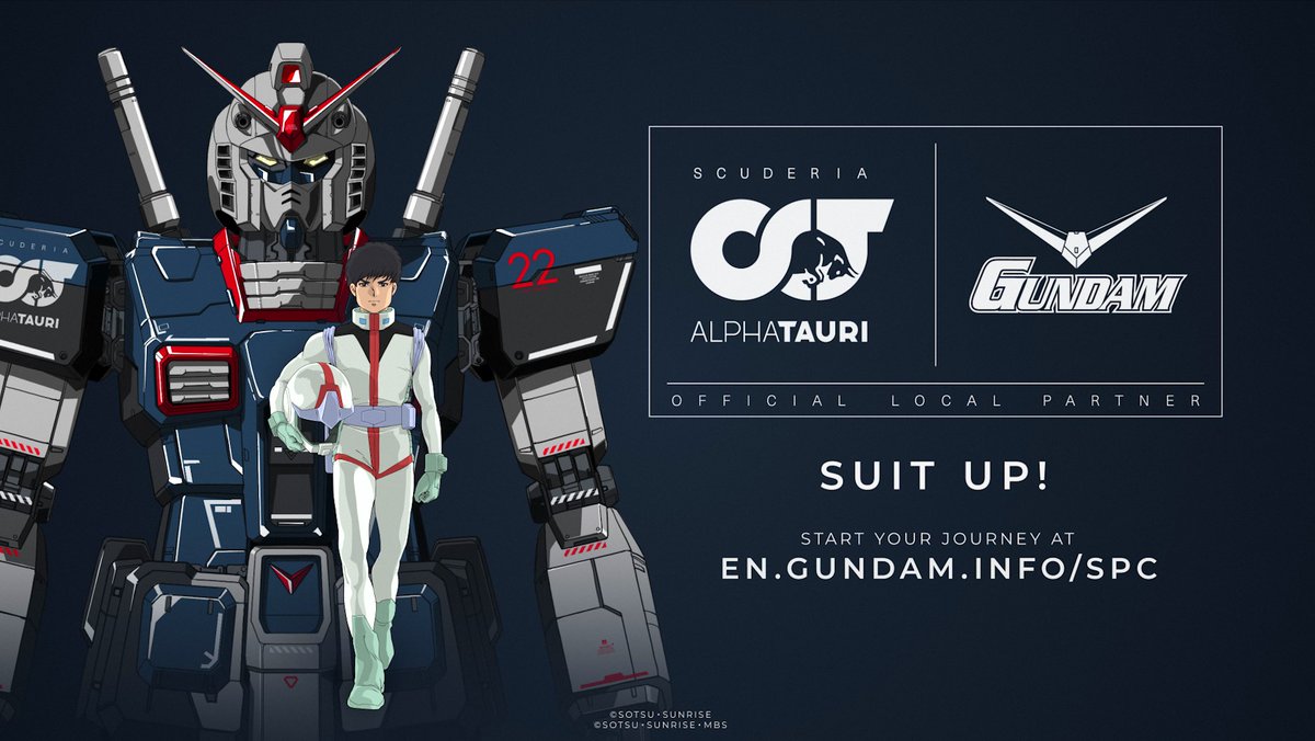 suit up and get ready for action at the Vegas GP! 🏁 we are joining forces with GUNDAM NA Official for the #VegasGP, bringing the iconic Gundam series to the race track with special decals on the cars and much more! find out more about the partnership 👇