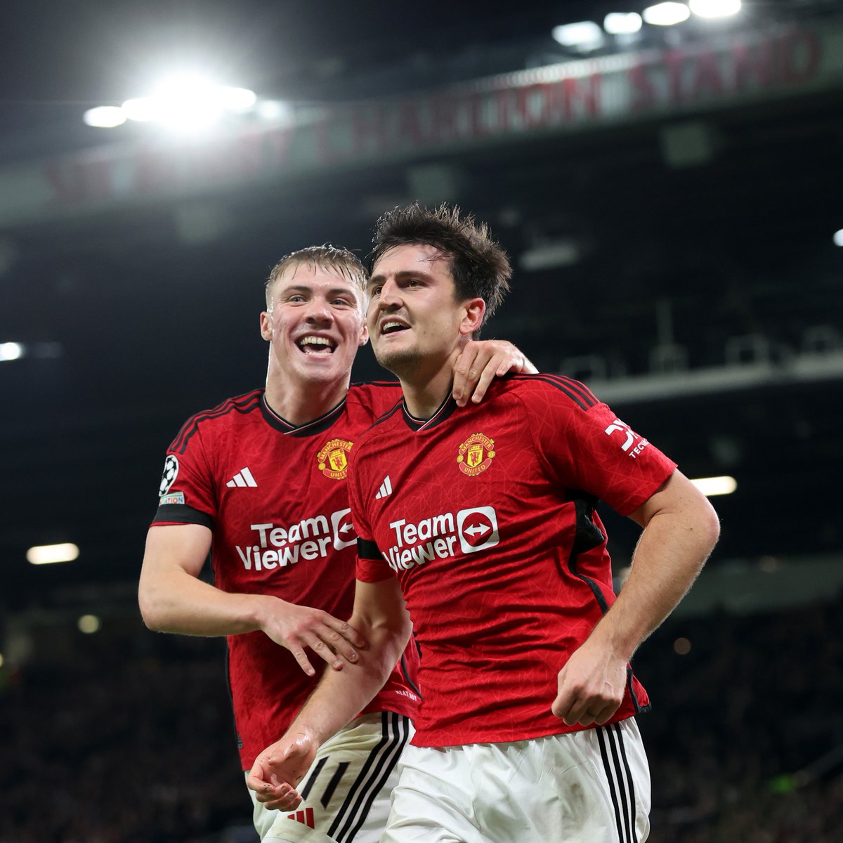 The goal that secured all three points in the reverse fixture 👏 🎯 Harry Maguire #MUFC || #UCL