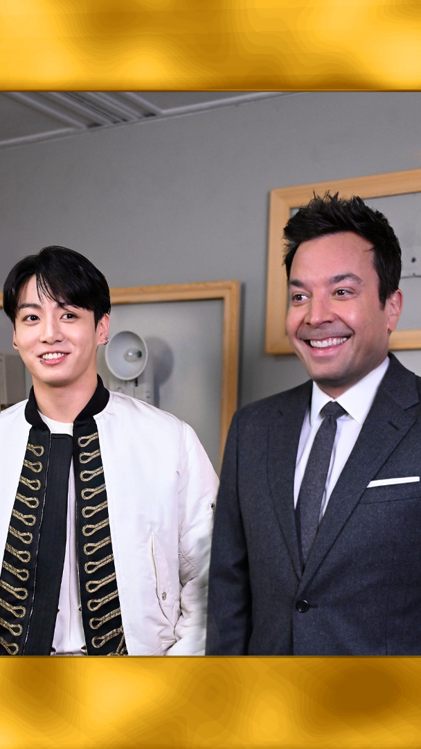 Stay Golden, Jimmy. BTS_official #JungKook #JungKookOnFallon #FallonTonight #JungKook_GOLDEN