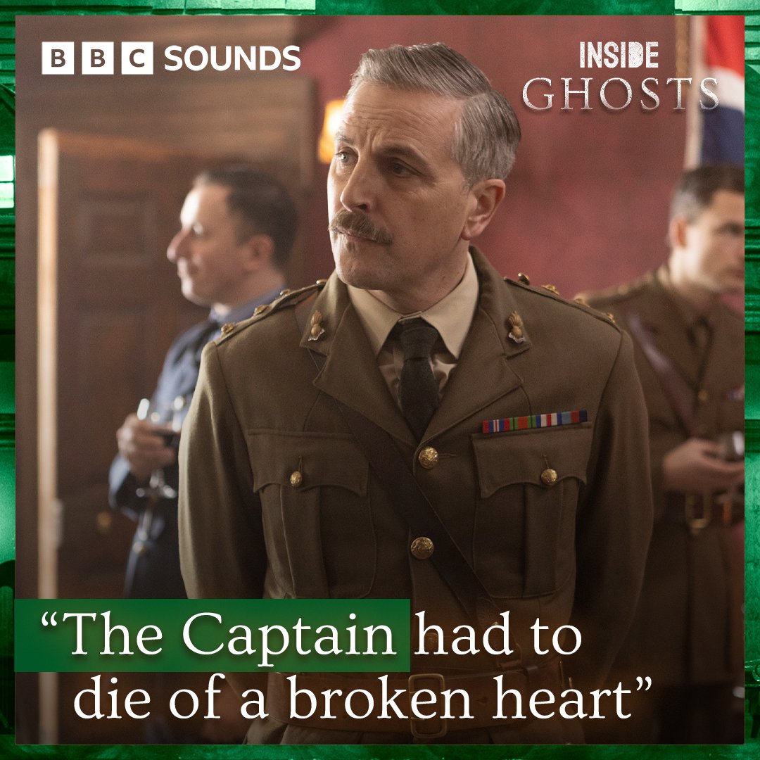 Filming The Captain's scene was as hard for Ben 👐 as it was for us all to watch 💔 Inside... #BBCGhosts | Listen on BBC Sounds: