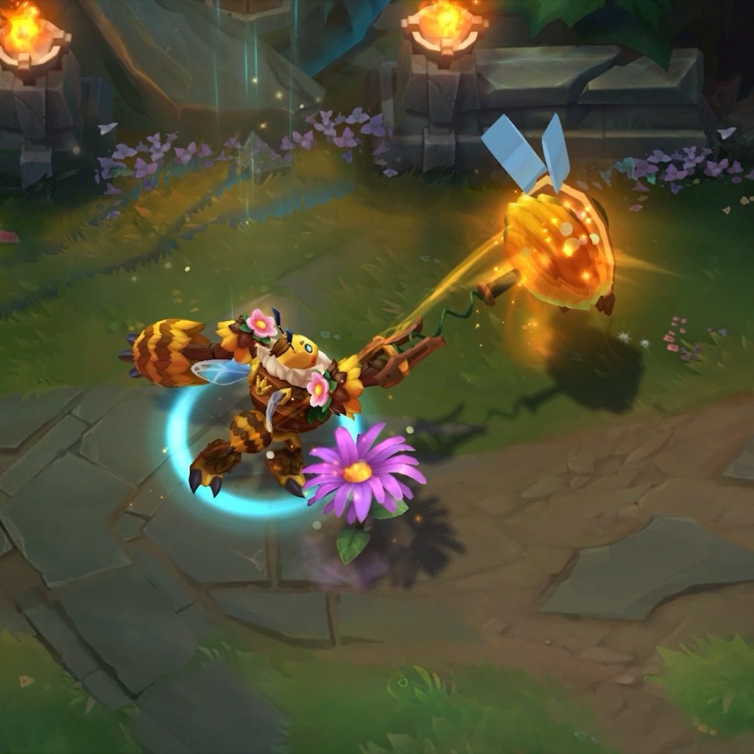 2, 4, 6, 8, the bees are here to pollinate! Bee'Koz, Beezcrank, and King Beegar are now availa-buzz on PBE! 🐝･ﾟ ･ﾟ·:｡