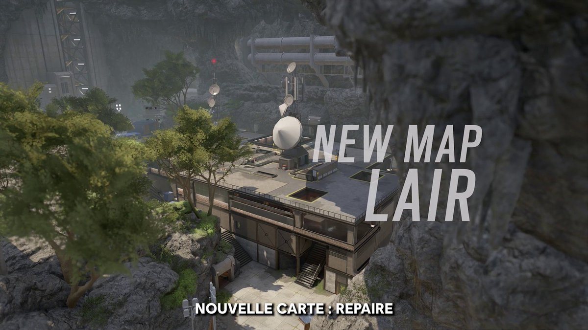 Bienvenue dans l'antre du démon. 😈 Vous découvrirez bientôt la nouvelle carte Repaire, une base dissimulée où la verticalité sera clé. Pour tout savoir sur la map, suivez le live d'annonce de l'Opération Deep Freeze ! 🗓️ Dimanche 12 novembre, 20h. 📺