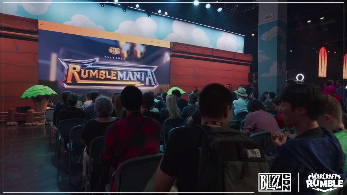 The Rumble was strong at #BlizzCon ⚡️