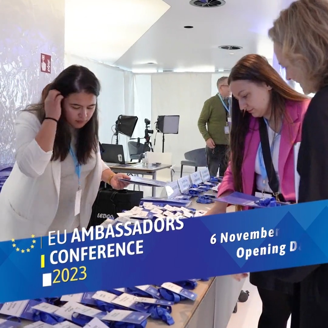 HR/VP Josep Borrell Fontelles opened the EU Ambassadors Conference taking place this week &amp; gathering all EU Ambassadors in Brussels to discuss the challenges of EU diplomacy and the role of the EU as global actor. Stay tuned for more! #EUDiplomacy