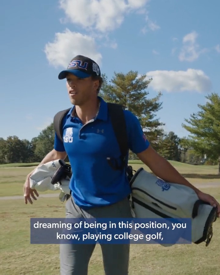 “Life is full of peaks and valleys. What really matters is that you keep finding fairways.” Meet Jared Southerland, a Tennessee State Golf senior with a dream. (Presented by Bridgestone)