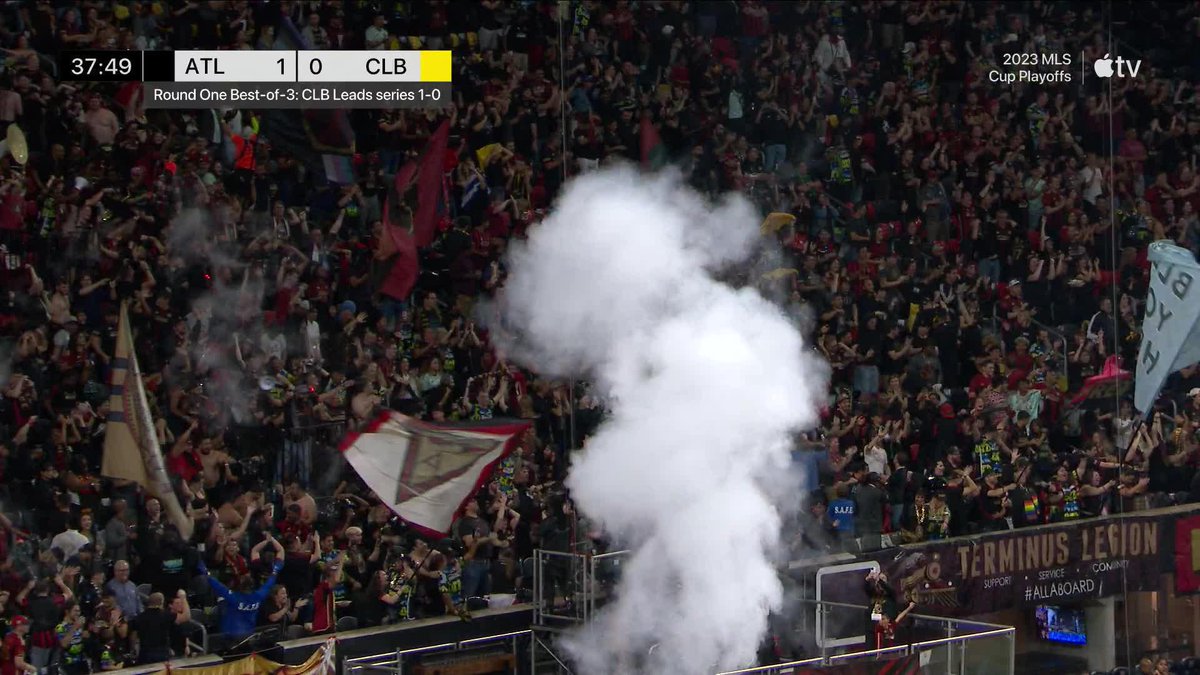 GIORGOS GIAKOUMAKIS Lennon served it up perfectly. 🍽️ Atlanta United FC // Audi #MLSCupPlayoffs