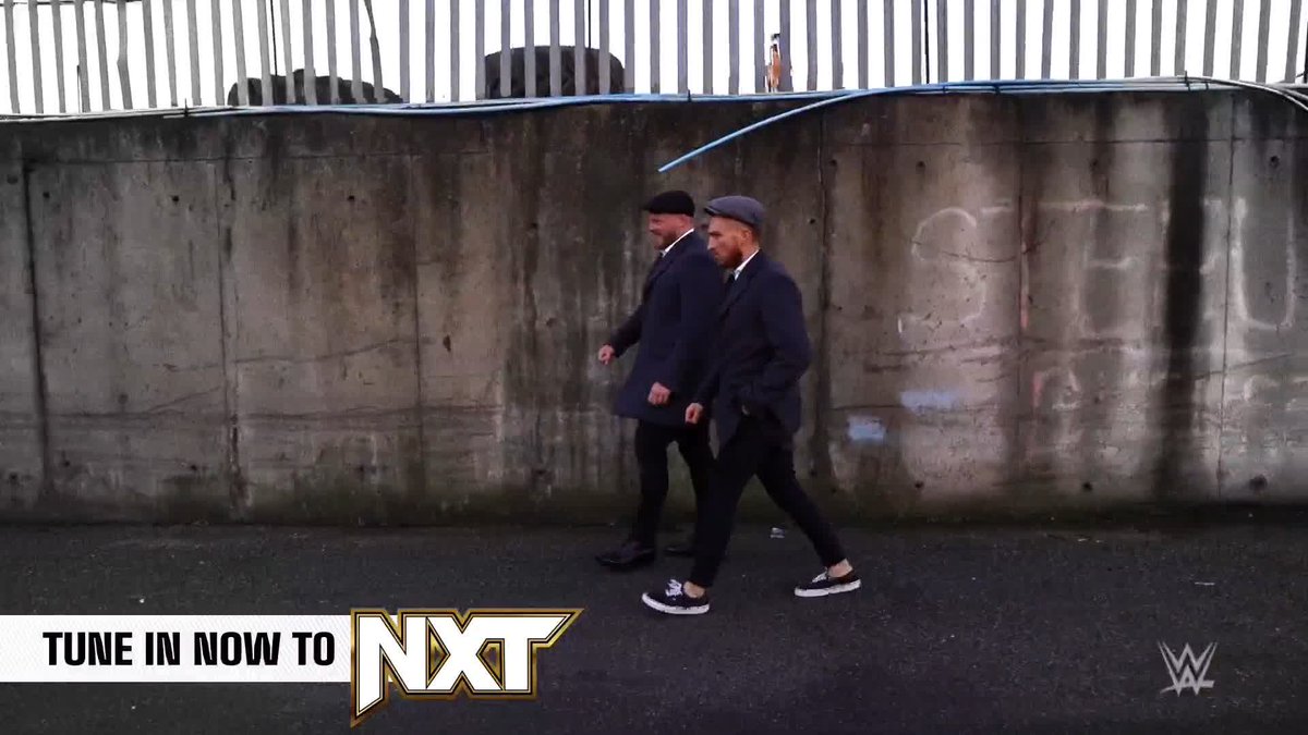 Looks like The #BrawlingBrutes are looking for a fight, and they got O.T.M. in their crosshairs 👀 #WWENXT