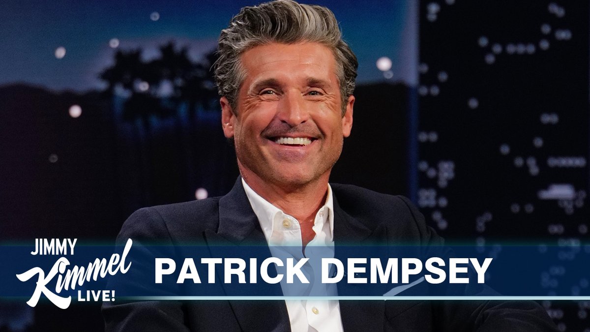 .Patrick Dempsey on FINALLY being crowned the #SexiestManAlive! @People