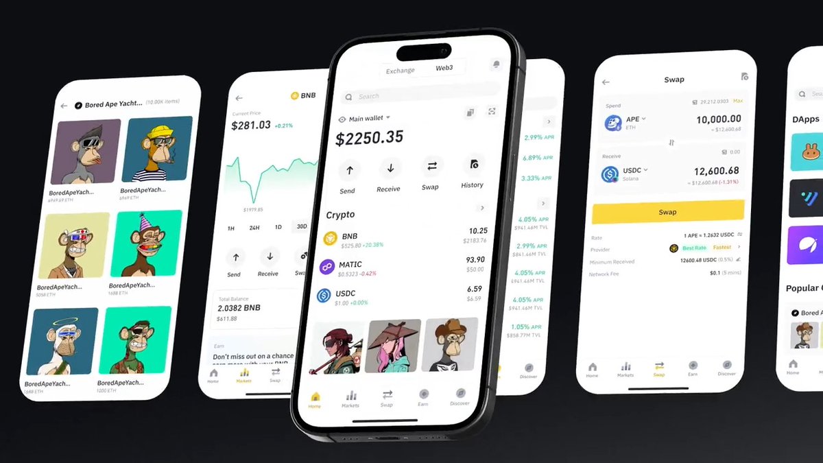 Meet the brand new #Binance Web3 Wallet! Simple, convenient and secure. Discover more 👇