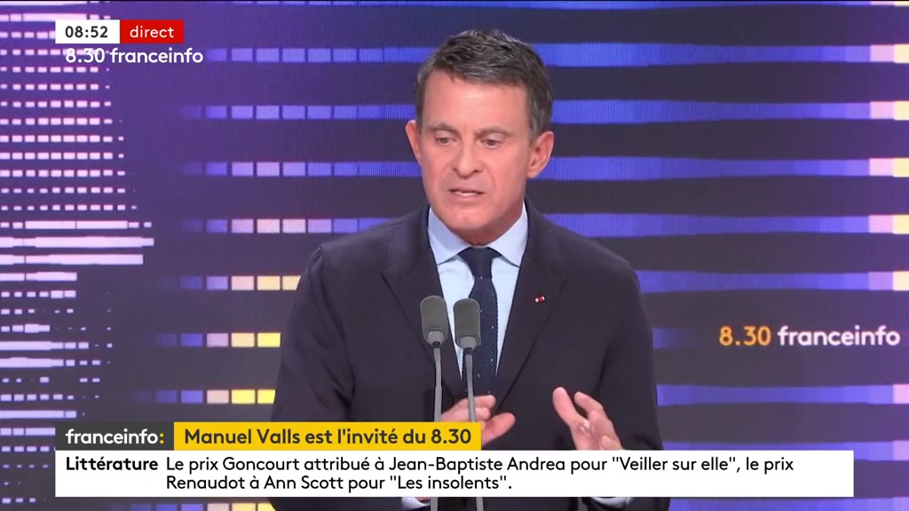 🔴 Des milliers de civils tués à Gaza ➡️ "Ils ont tué 40 de nos compatriotes, bon sang !”, s’énerve Manuel Valls. “Dominique de Villepin se trompe.” “Les Israéliens luttent contre une organisation islamiste qui a déclaré la guerre aux Juifs, aux Chrétiens et à l’Occident.”