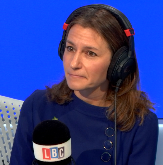 ‘It’s a question for the EU…I’m not in control of that.’ Culture Secretary Lucy Frazer tells caller Richard and Nick Ferrari that the government is not to blame for touring musicians' visa issues.