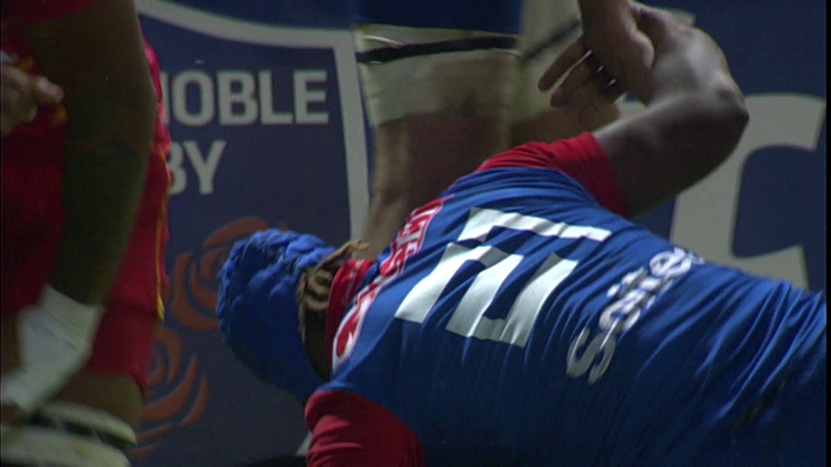 L'international Fidjien Aloisio Butonidualevu est décédé cette nuit à l'âge de 40 ans. Champion de France de Rugby PRO D2 avec Grenoble en 2012, il avait inscrit l'un des plus beaux essais du TOP 14 Rugby la saison suivante. Une pensée pour ses proches 🙏