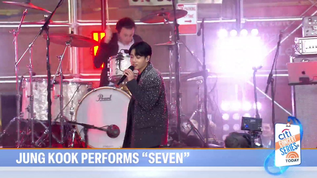 one more song 😁 jung kook forever slay Sponsored by Citi. #JungKookOnTODAY #citiconcertseries #BTS @BTS_bighit