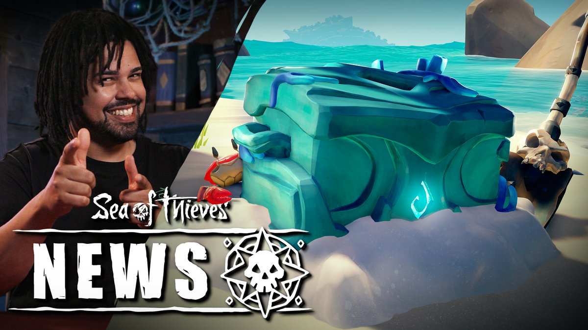Sit down, scoundrel, it's Sea of Thieves News time! It's got info on the Skull of Siren Song release, dates for the next Community Weekend and updates on Guild Reputation, server status and upcoming sail alterations from Production Director Drew Stevens. Go on, give it a look: