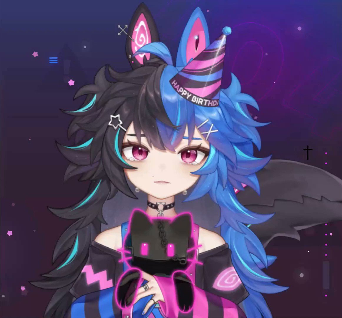 i know it's a little late to announce but... will you come and celebrate my birthday debut stream together with me on the 11th of november? i don't want to celebrate alone...（>﹏<） #ENVtuber #VtuberDebut #Vtuber #VTuberUprising