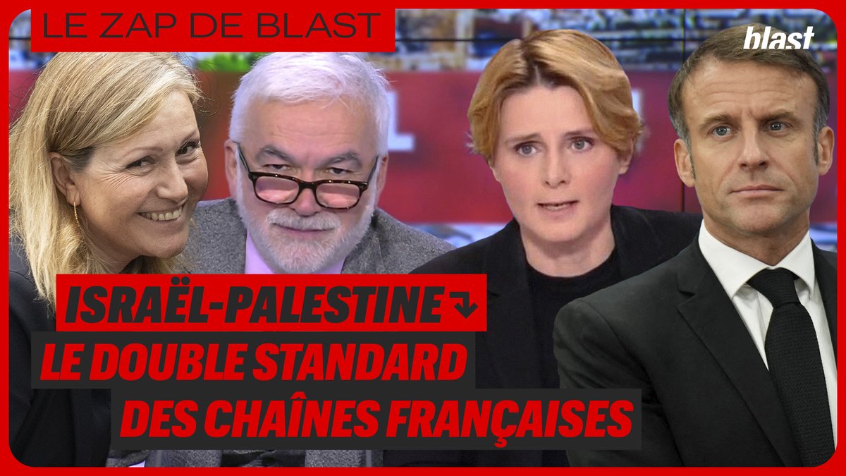 Israël-Palestine : le double standard des chaînes françaises Un mois après le début de l'escalade du conflit israélo-palestinien, retour sur le deux poids, deux mesures des chaînes de télévision françaises, par Caisses de grève (Gauche Gaza / Antifasciste).