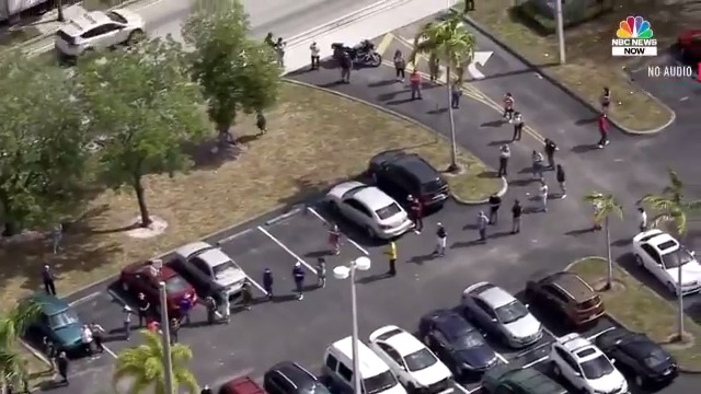 As Donald Trump prepares to speak in Hialeah, Florida today, let's remember the staggering number of Hialeah residents forced to line up for unemployment benefits during the Trump presidency due to his mishandling of Covid.