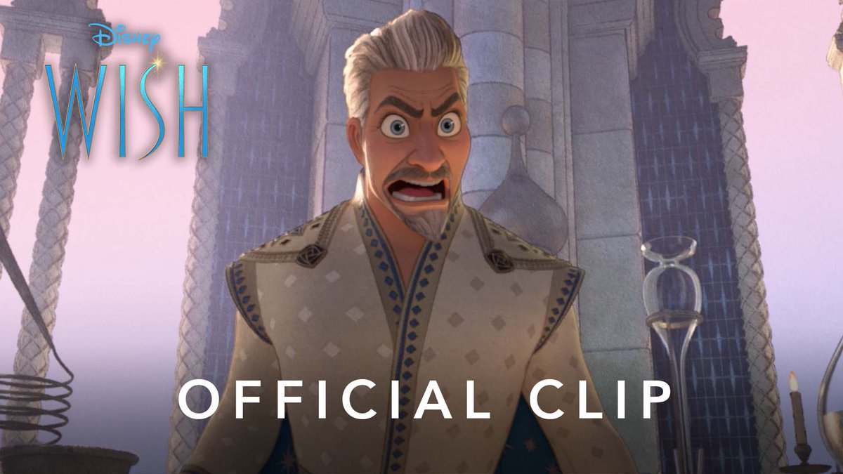 The King and only the King decides! 👑🏰 See this exclusive clip from Disney's #Wish and watch it only in theaters November 22. ✨