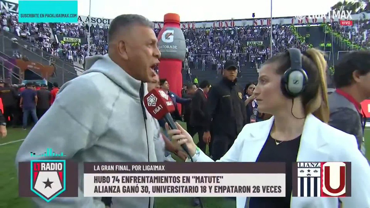 La tremenda declaración del ‘Puma’ Carranza en la previa de la final de la Liga 1 2023 entre Alianza Lima y Universitario de Deportes. 🗣️: “𝗬𝗔 𝗡𝗢𝗦 𝗗𝗜𝗩𝗘𝗥𝗧𝗜𝗠𝗢𝗦 𝗔𝗖𝗔́, 𝗦𝗜𝗡 𝗔𝗬𝗨𝗗𝗔 𝗗𝗘 𝗡𝗔𝗗𝗔”.