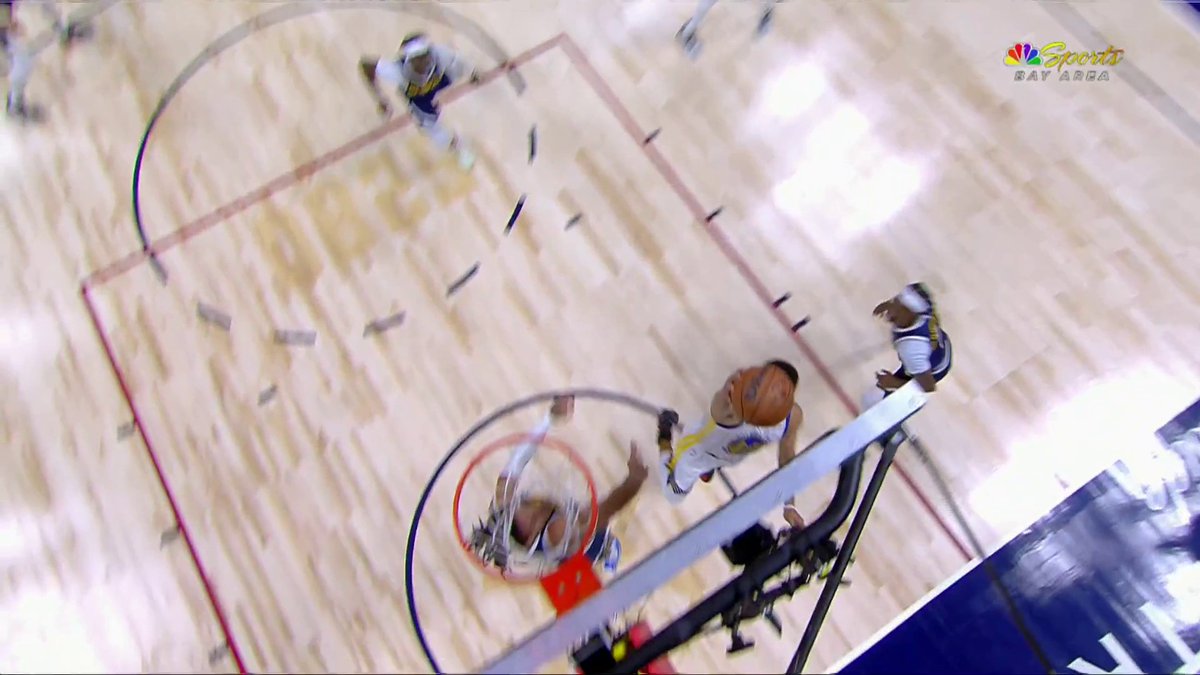 Aaron Gordon apparently got away with a goaltend on Steph Curry. Steve Kerr is LIVID 😤
