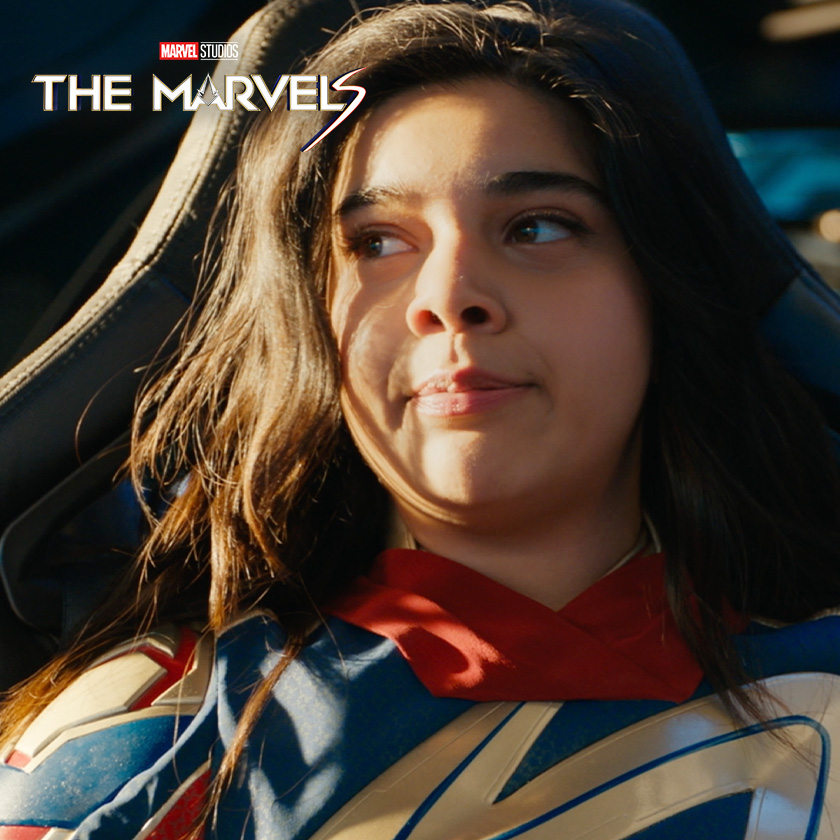 "Oh Captain my Captain!" Kamala is so me #TheMarvels