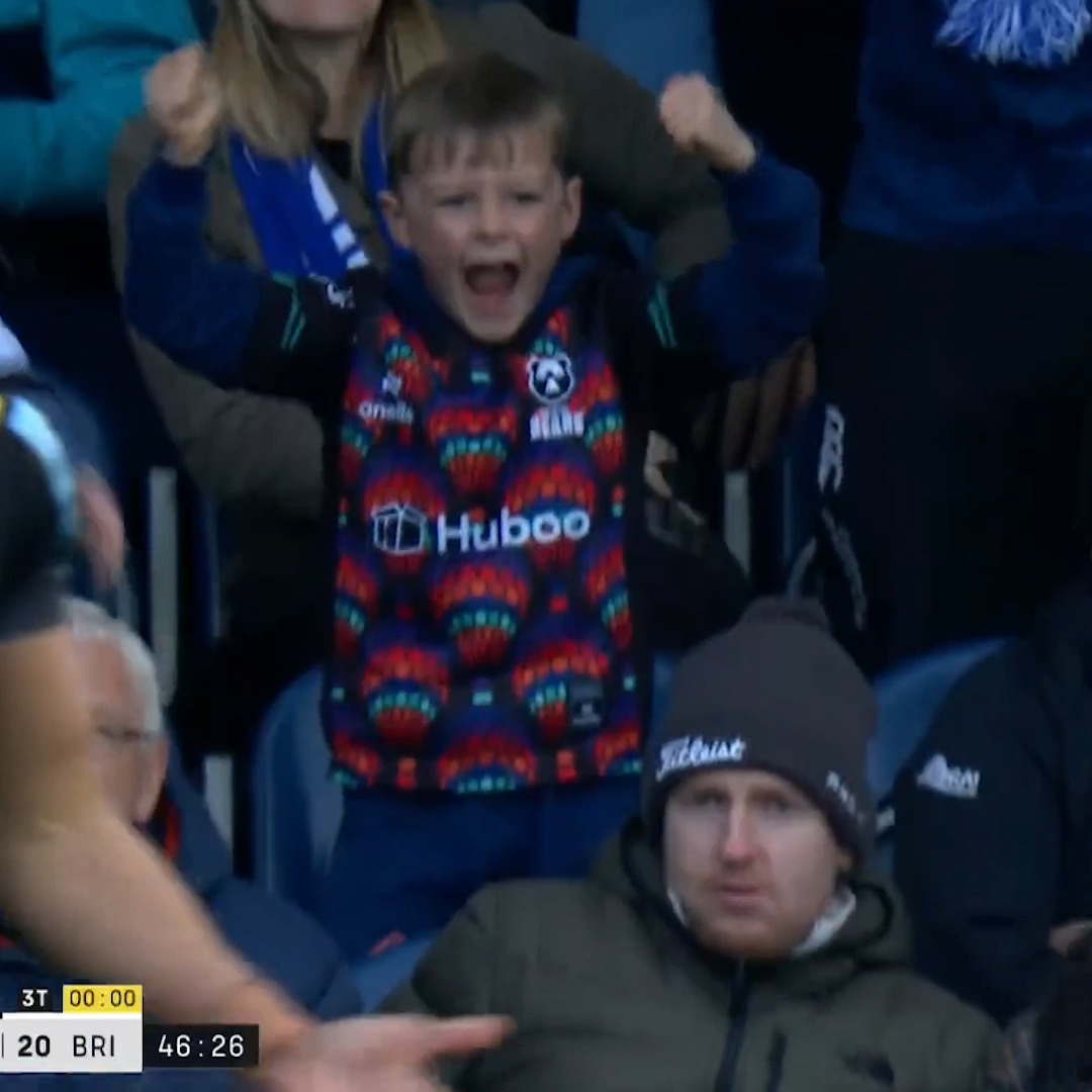 Absolutely ❤️ this reaction! 😊 If anyone knows who these lads are, let us know! We’d love to invite them to the High Performance Centre to meet the lads! 👋