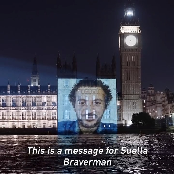 A message to Suella Braverman from masoud ahmed (the police stopped us)