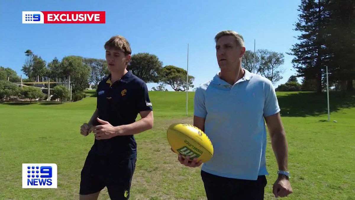 #EXCLUSIVE: Claremont's Daniel Curtin may be a life-long Fremantle fan, but he's hoping to land at the Eagles in this month's Draft. The 18-year-old is widely touted as the most versatile player in this year's crop, modelling his game off our very own Matthew Pavlich #9News