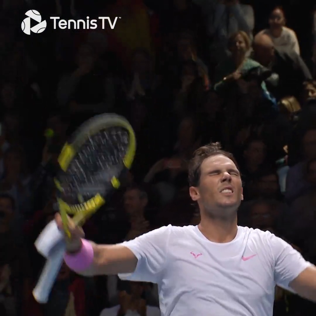 Never. Ever. Ever. Ever. Give. Up. 🧠 Reliving Rafa Nadal's impossible comeback vs Medvedev at the 2019 #NittoATPFinals...