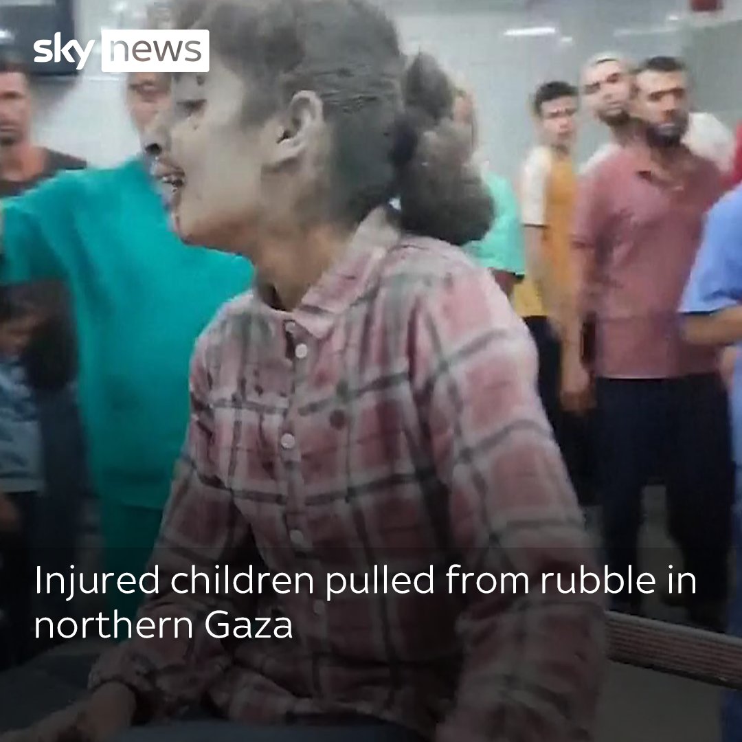Babies and children were among those rescued from the rubble following Israeli strikes on the Jabaliya refugee camp in Northern Gaza on Tuesday. Read more: