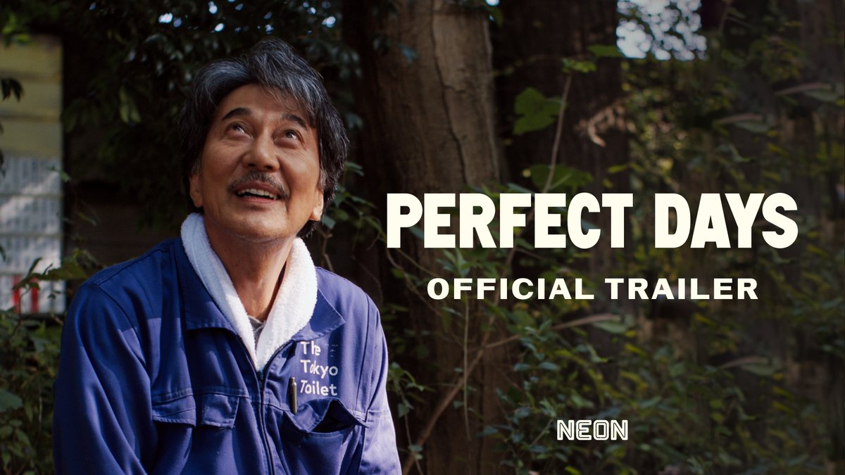 “A poem of extraordinary subtlety and beauty.” Official trailer for Wim Wenders’ PERFECT DAYS, starring Cannes Best Actor winner Kōji Yakusho. Opens exclusively in theaters in 2024.